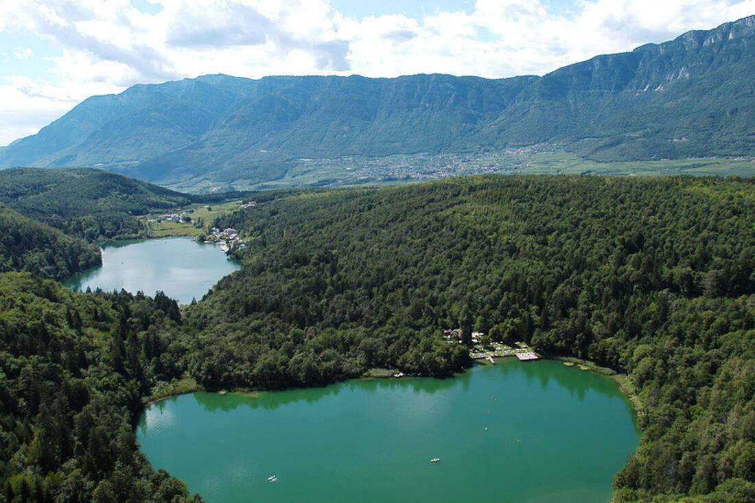 Piccolo e grande Lago di Monticolo