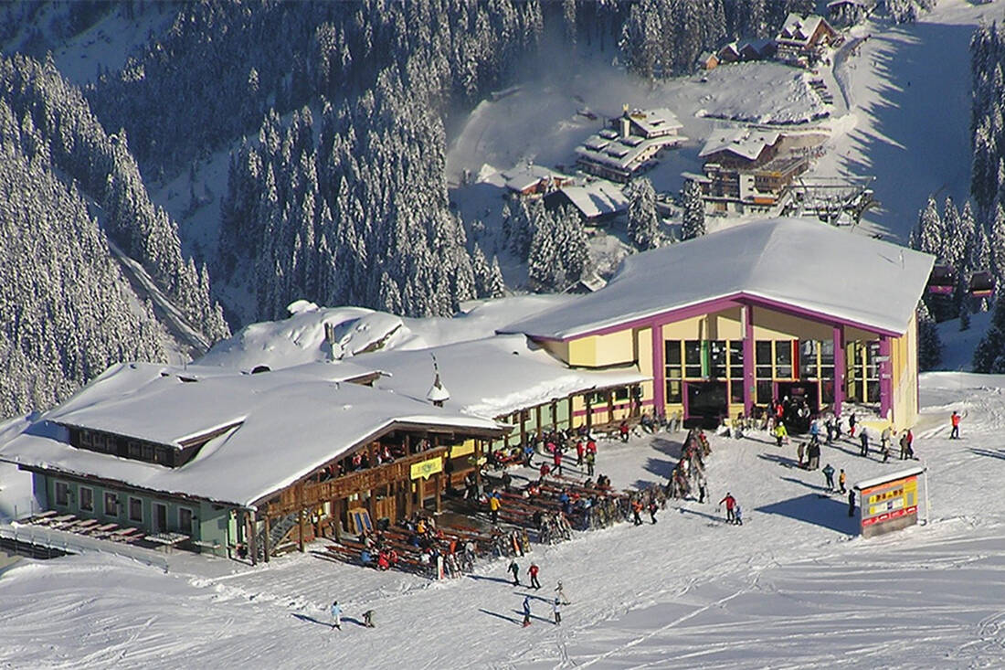 Bergstation Skigebiet Hochfügen