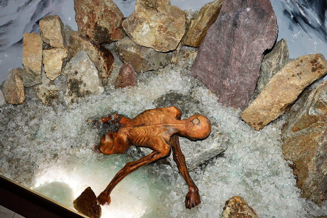 Riproduzione di Ötzi