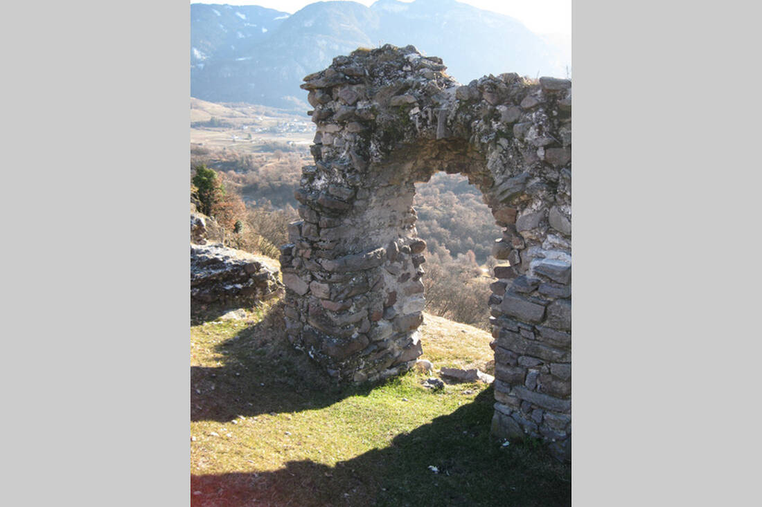 Kuchelen Castelfeder, resti del periodo bizantino