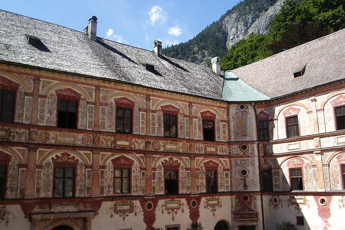 Cortile del Castello di Tratzberg