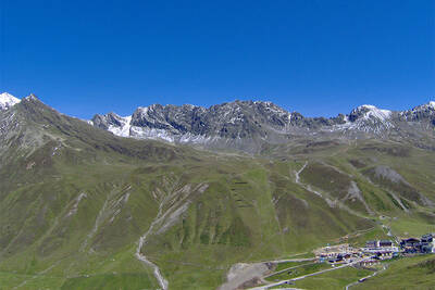 Irzwände (2.777 m, 2.757 m) e l'Hochalter (2.678 m) Kühtai